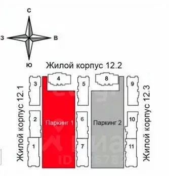 Гараж в Санкт-Петербург Комендантский просп., 66к5 (13 м) - Фото 2