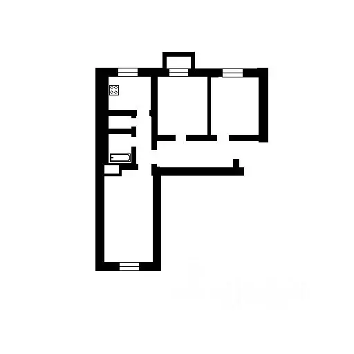 3-к кв. Тульская область, Тула Ложевая ул., 134А (89.0 м) - Фото 1