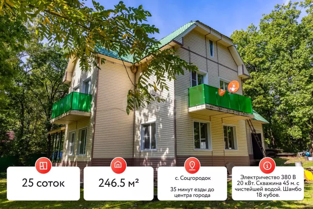 Дом в Еврейская автономная область, Смидовичский район, с. Соцгородок ... - Фото 2