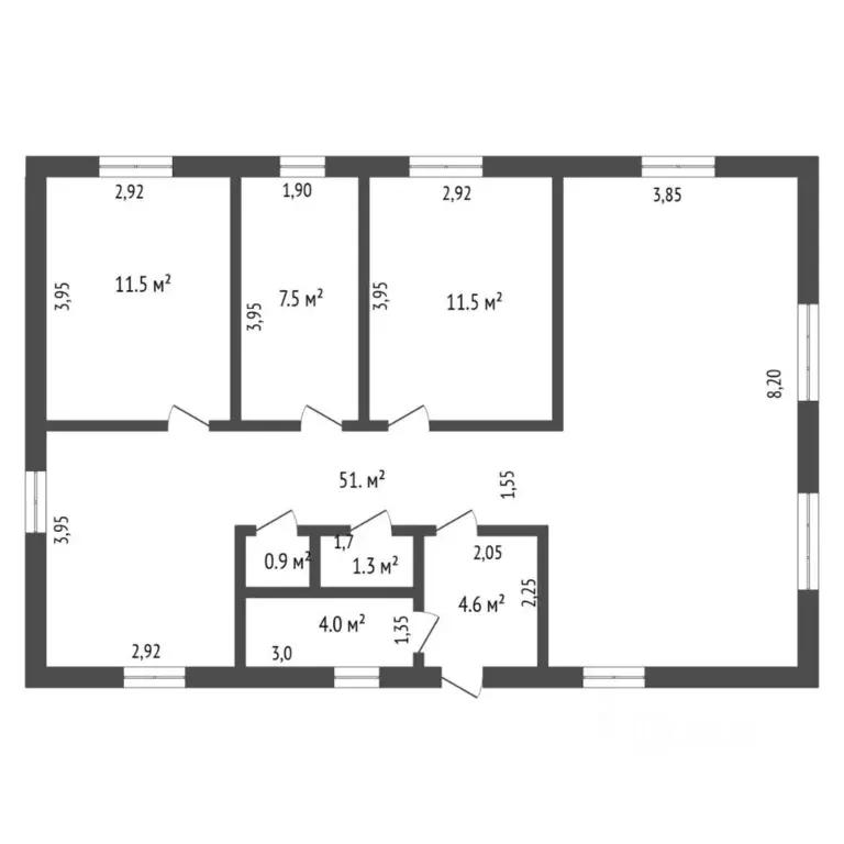 Коттедж в Тюменская область, Тюменский муниципальный округ, пос. ... - Фото 2