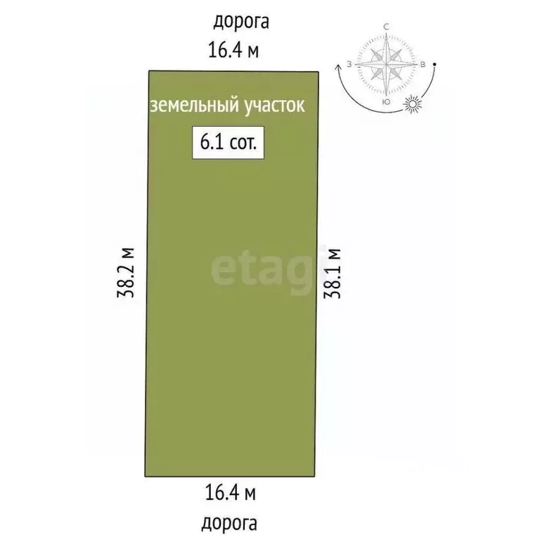 Участок в Башкортостан, Стерлитамакский район, Октябрьский сельсовет, ... - Фото 2