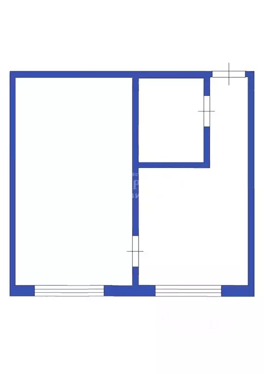 1-к кв. Кемеровская область, Кемерово ул. Попова, 5 (37.0 м) - Фото 1