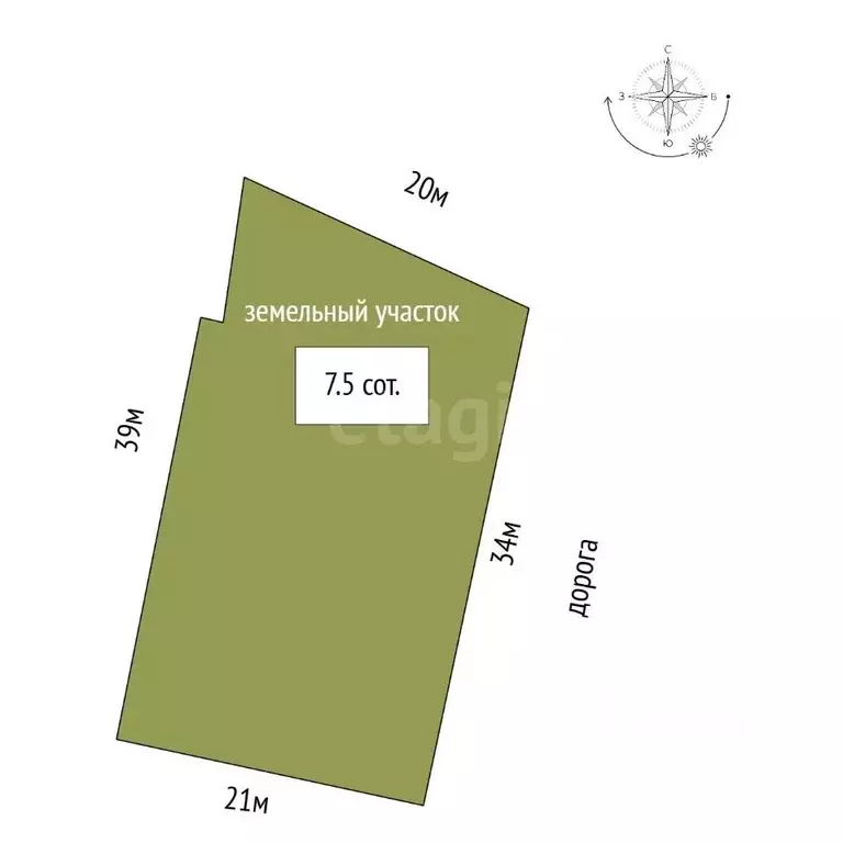 Участок в Крым, Алупка ул. Калинина (7.5 сот.) - Фото 1