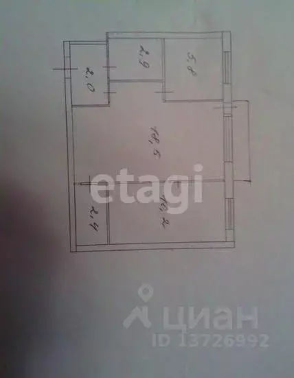 3-к кв. Саратовская область, Саратов Студеная ул., 8 (42.9 м) - Фото 1