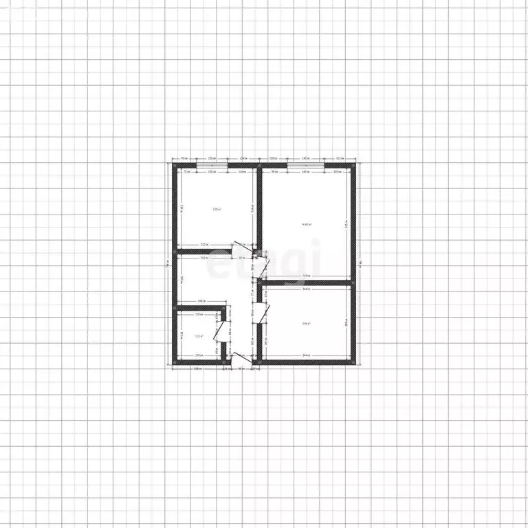 1-комнатная квартира: Каспийск, улица Магомедали Магомеджановa, 4 (46 ... - Фото 1