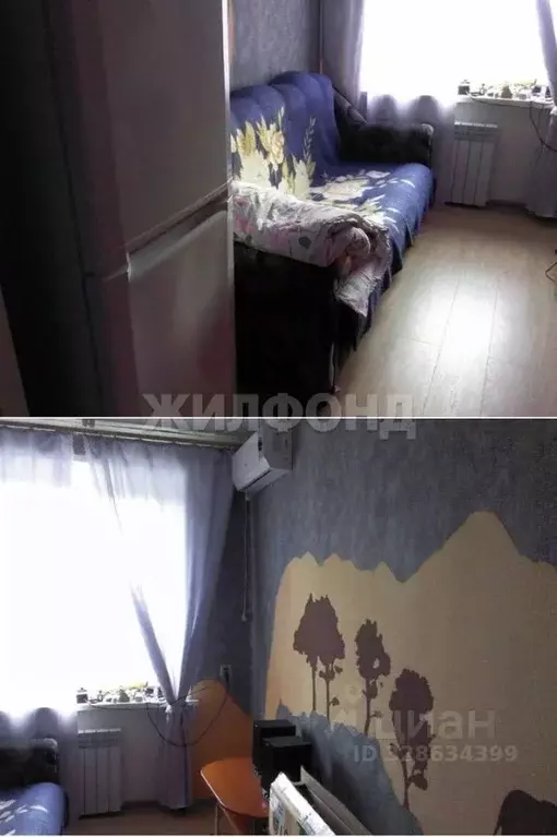 Комната Новосибирская область, Новосибирск ул. Блюхера, 28 (8.0 м) - Фото 1