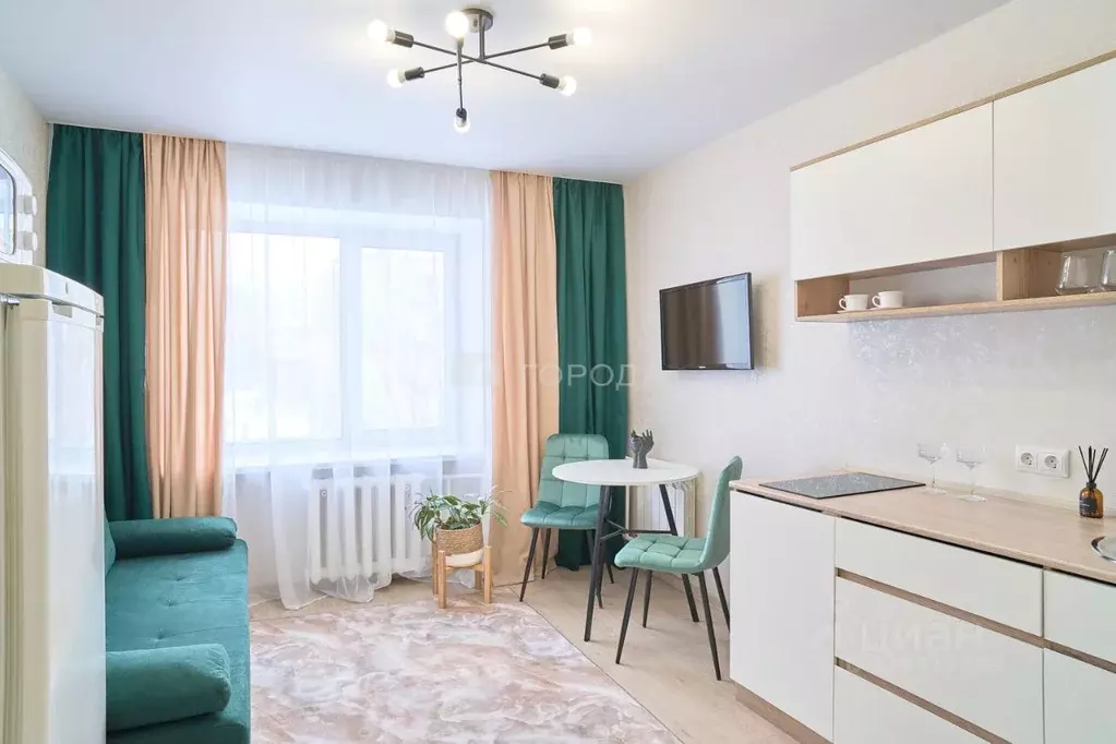 Студия Томская область, Томск ул. Елизаровых, 17 (17.0 м) - Фото 1