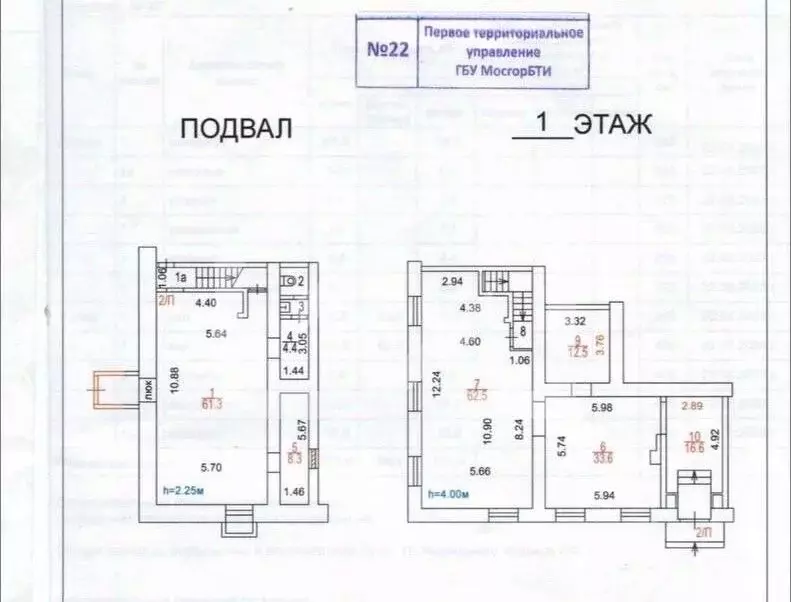 Торговая площадь в Москва Профсоюзная ул., 22/10К1 (211 м) - Фото 2