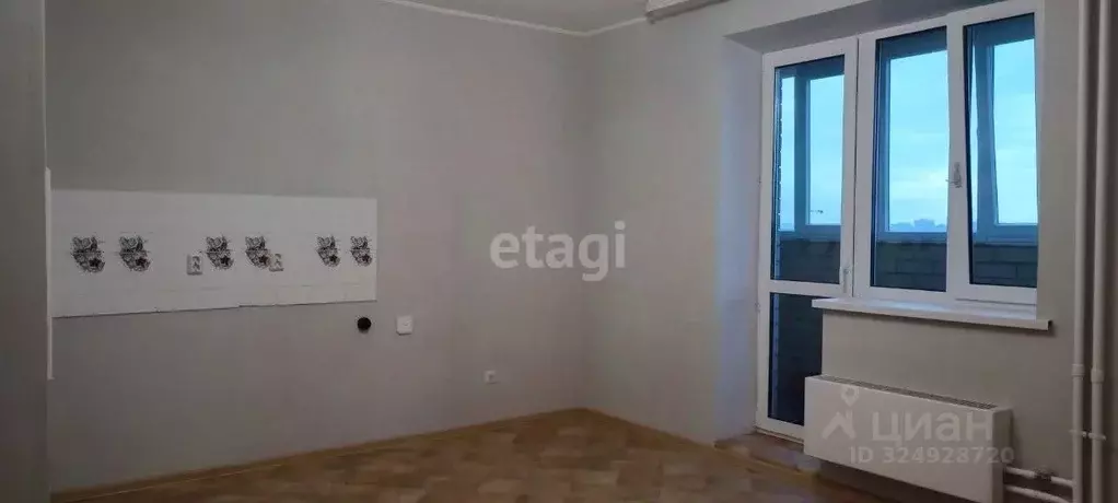 Студия Тюменская область, Тюмень ул. Верхнетарманская, 5 (28.7 м) - Фото 1