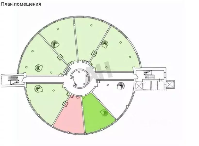 Помещение свободного назначения в Москва Новодмитровская ул., 1С1 (96 ... - Фото 2