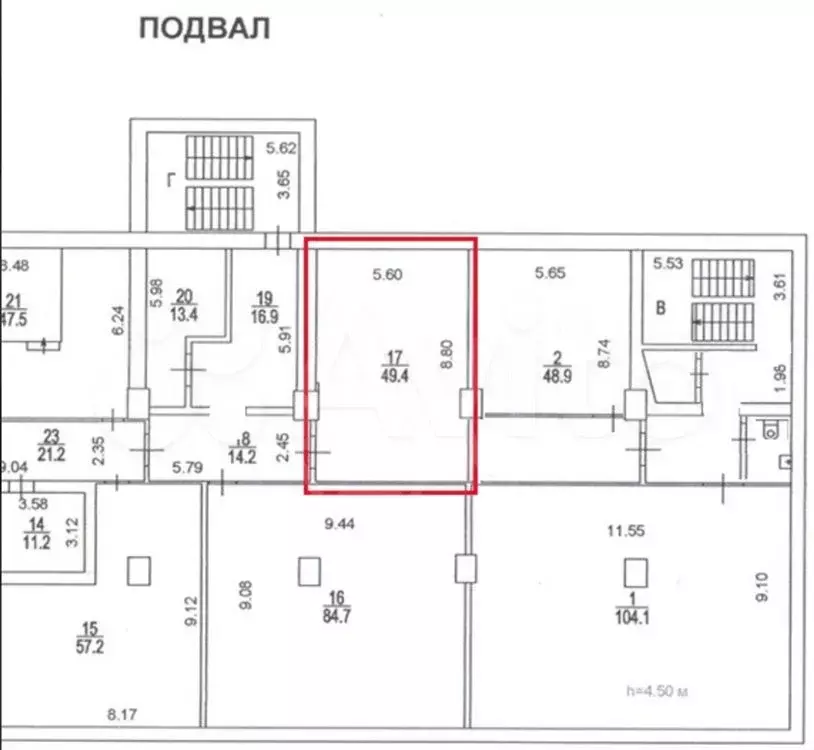 Аренда склада (ПСН) 49,4 м2 м. Пражская в юао - Фото 0