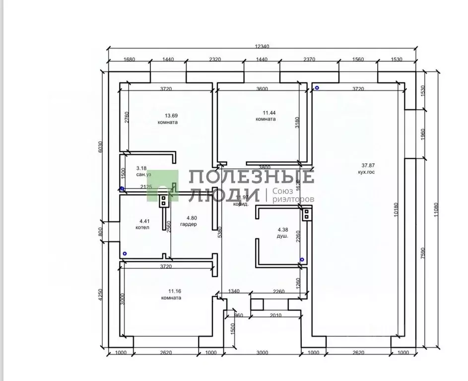 Дом в Удмуртия, Ижевск Индустриальный пер., 1 (100 м) - Фото 1