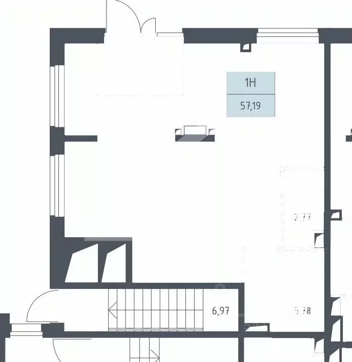 Помещение свободного назначения в Москва ул. Красовского, 2к2 (57 м) - Фото 2