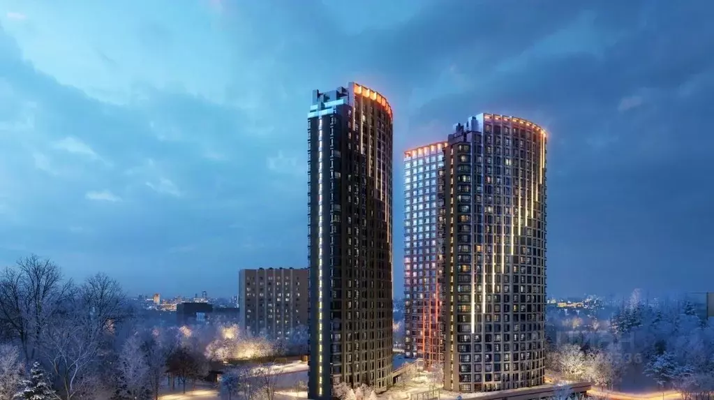 2-к кв. Москва Роттердам жилой комплекс (60.3 м) - Фото 0