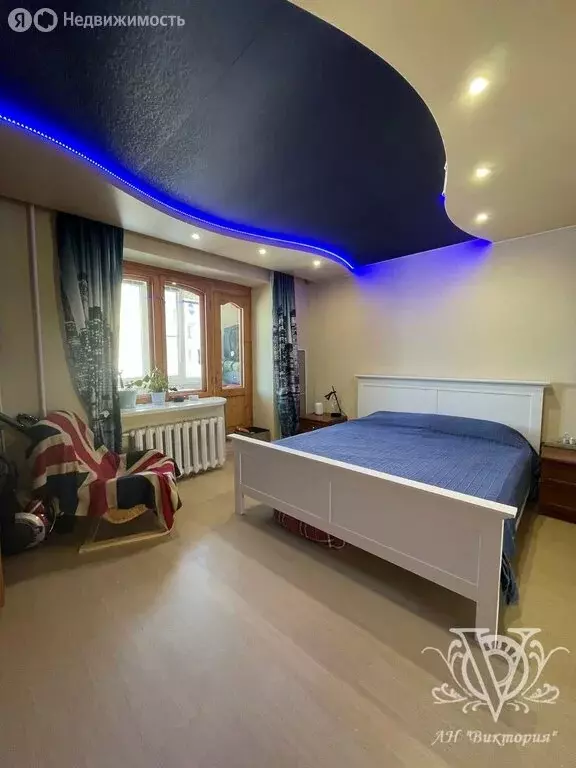 3-комнатная квартира: Ухта, набережная Нефтяников, 8 (82 м) - Фото 1