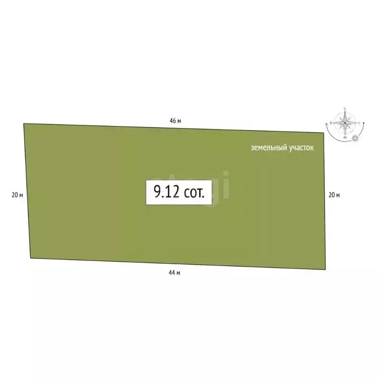 Участок в Алтай, Майминский район, с. Майма Солнечная ул. (9.12 сот.) - Фото 2