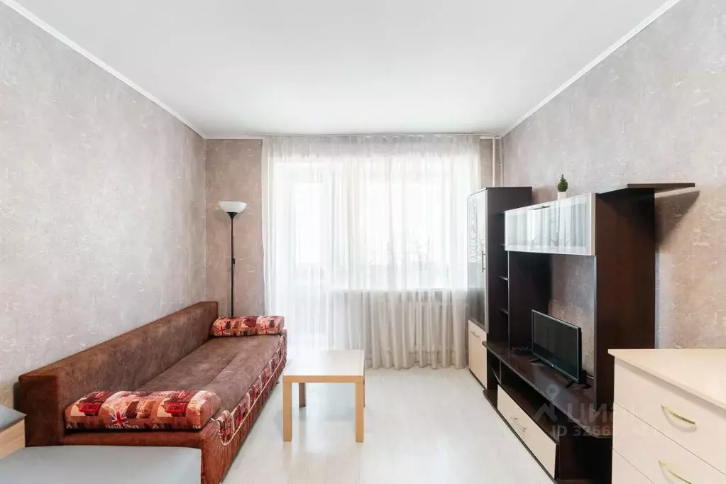 1-к кв. Омская область, Омск ул. Химиков, 20 (32.7 м) - Фото 1