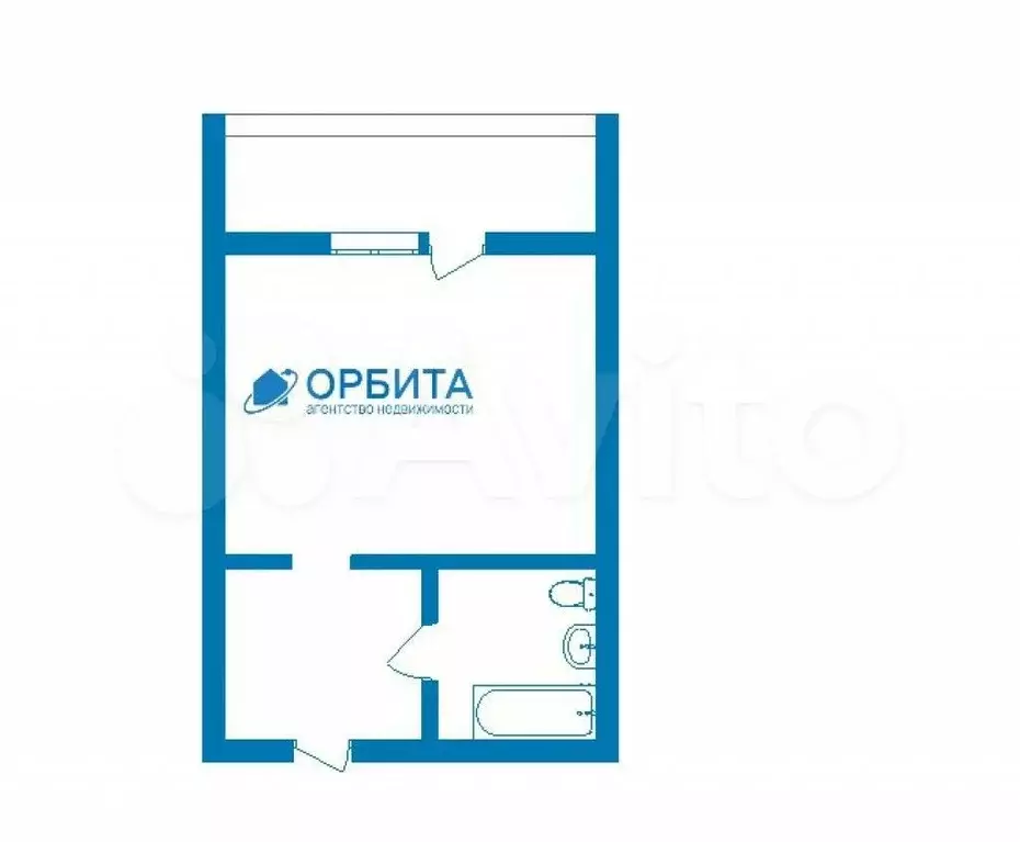 Квартира-студия, 24 м, 13/16 эт. - Фото 0