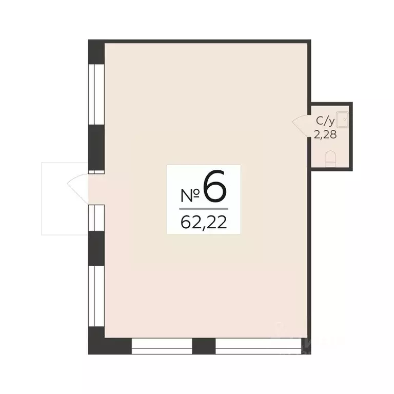 Помещение свободного назначения в Воронежская область, Воронеж ул. ... - Фото 1