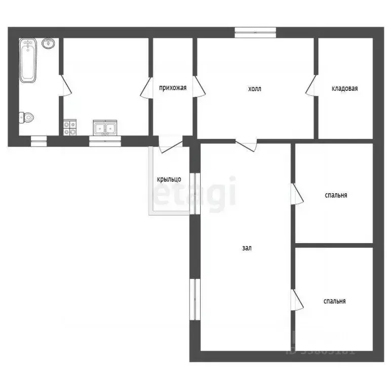 Дом в Ростовская область, Ростов-на-Дону Берберовка мкр, ул. ... - Фото 1