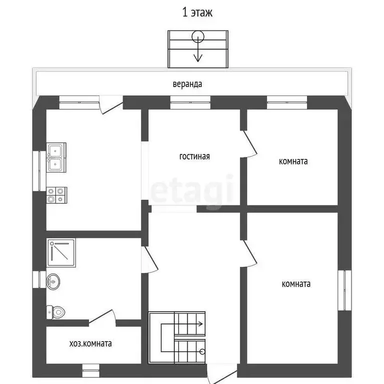 Дом в Московская область, городской округ Серпухов, ДНП Левадия (217 ... - Фото 1