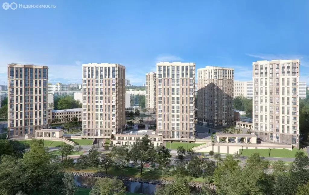 2-комнатная квартира: Москва, Краснобогатырская улица, 38с2 (68 м) - Фото 1