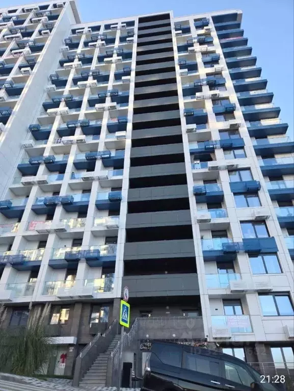 Студия Краснодарский край, Сочи Бытха мкр, ул. Ясногорская, 16/2к11 ... - Фото 1