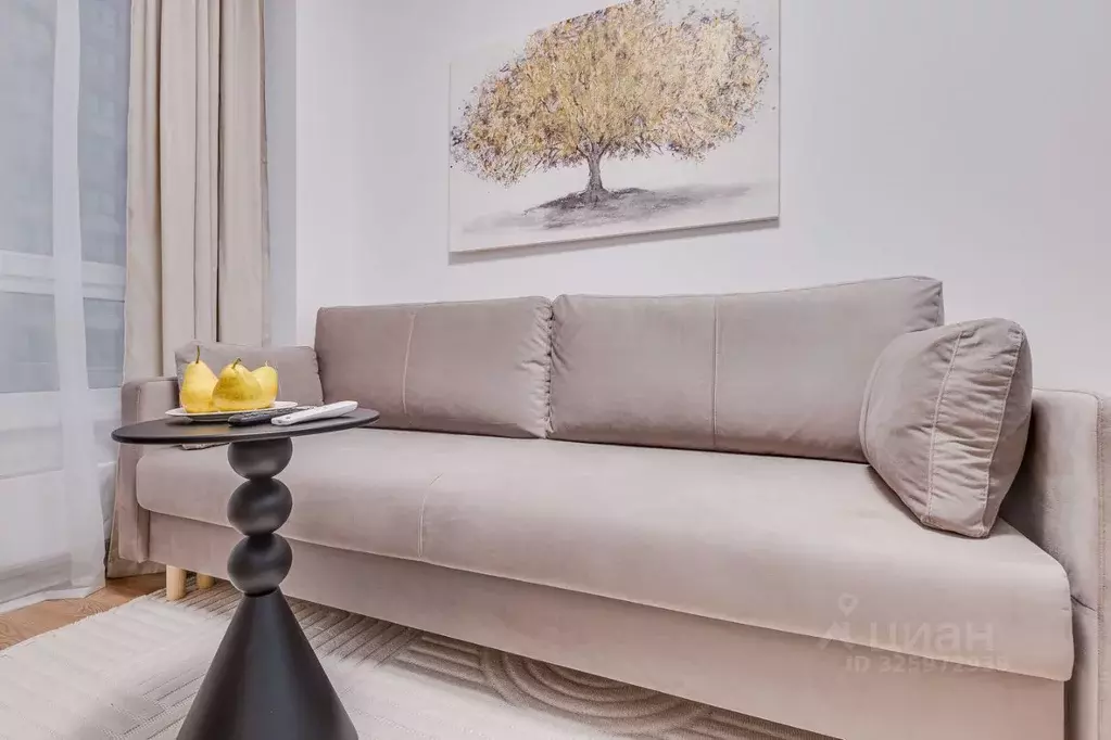 Студия Москва Новоостаповская ул., 7к1 (30.0 м) - Фото 1