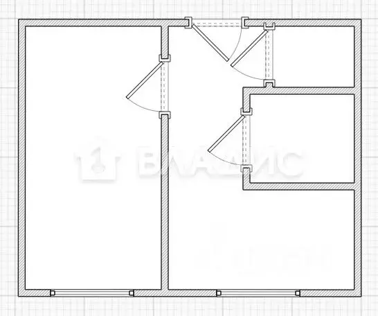 1-к кв. Пензенская область, Пенза ул. Краснова, 39 (29.0 м) - Фото 2