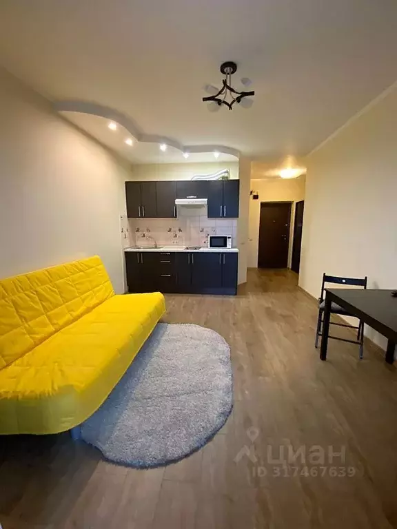Студия Новосибирская область, Новосибирск ул. Крылова, 34 (29.0 м) - Фото 1