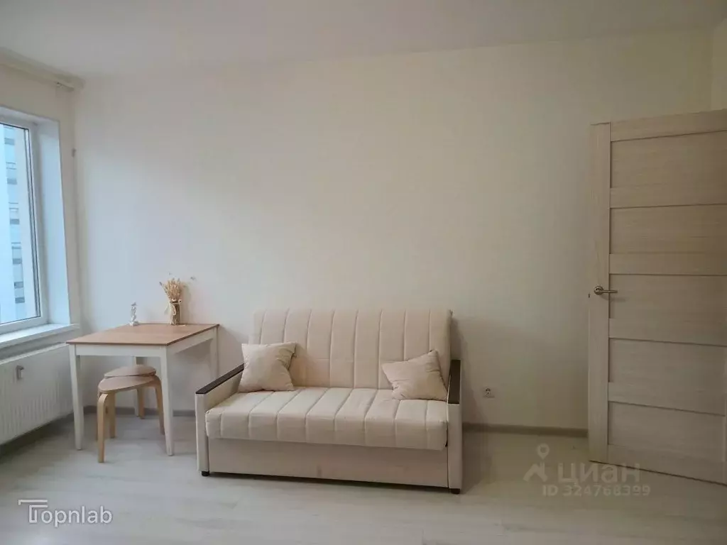 Студия Санкт-Петербург ул. Генерала Кравченко, 3к1 (24.6 м) - Фото 0