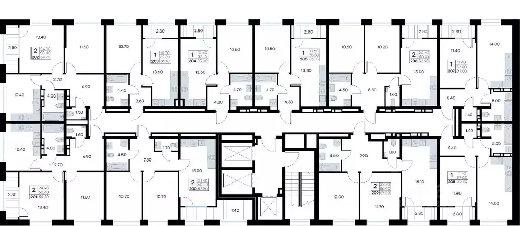 1-к кв. Приморский край, Владивосток ул. Нейбута, 135 (36.1 м) - Фото 2