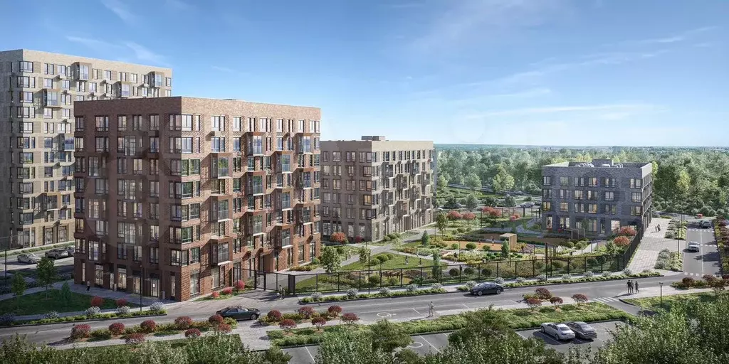 1-к. квартира, 37,2 м, 5/6 эт. - Фото 1