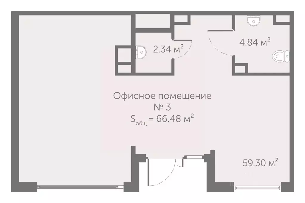 Помещение свободного назначения в Санкт-Петербург пос. Шушары, ... - Фото 1