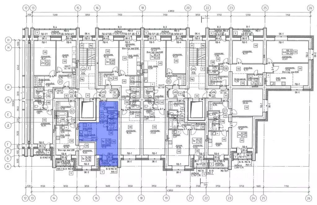 Студия Томская область, Томск Сибирская ул., 74 (34.58 м) - Фото 2