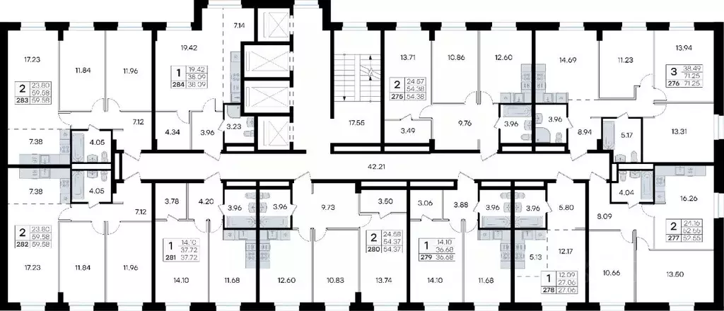 2-к кв. Приморский край, Владивосток ул. Тухачевского (59.58 м) - Фото 2