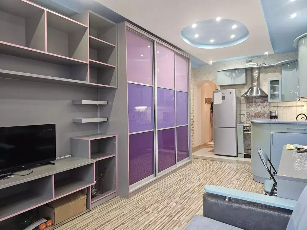 Студия Санкт-Петербург Камышовая ул., 38к1 (26.9 м) - Фото 1