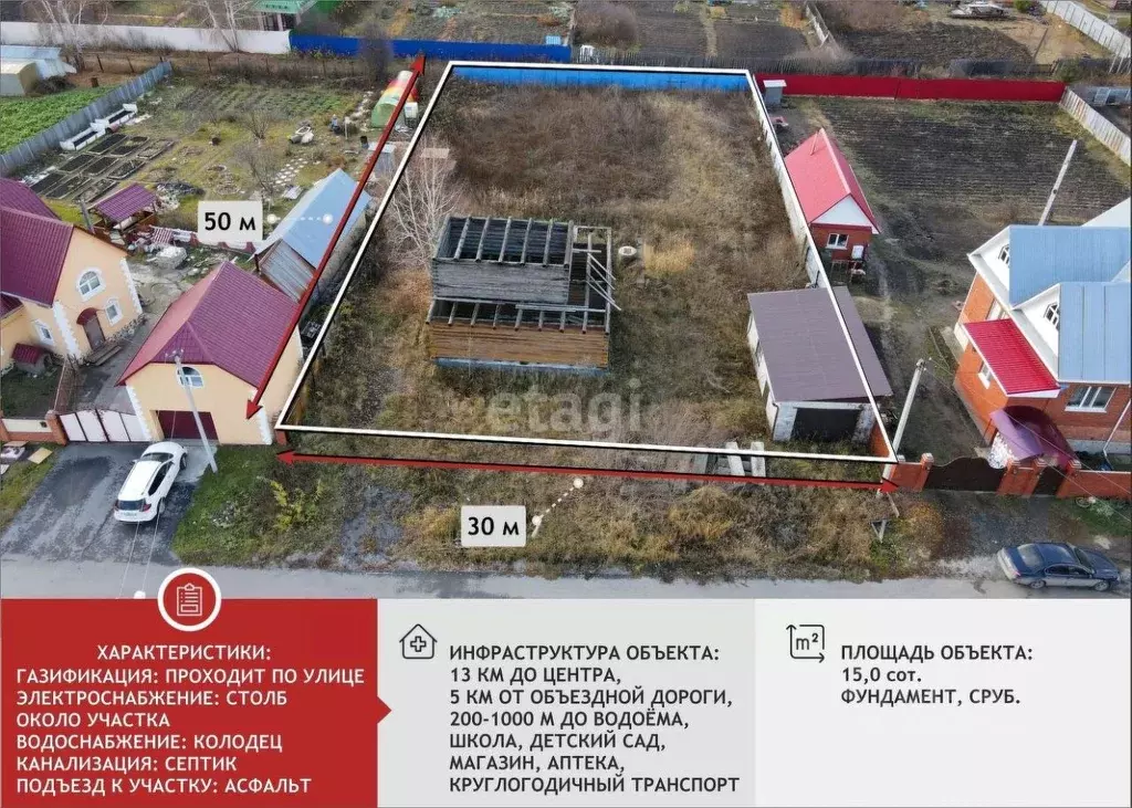 Участок в Тюменская область, Тюменский муниципальный округ, с. Ембаево ... - Фото 1