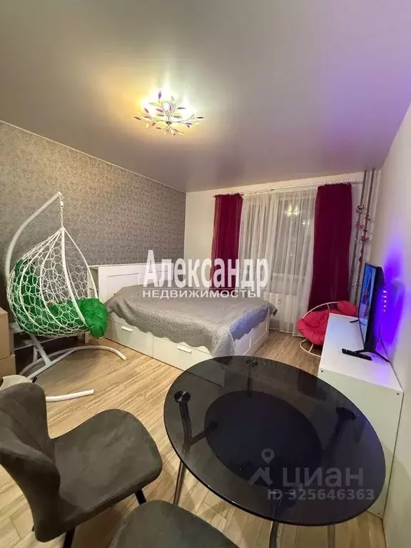 Студия Ленинградская область, Мурино Всеволожский район, просп. ... - Фото 2