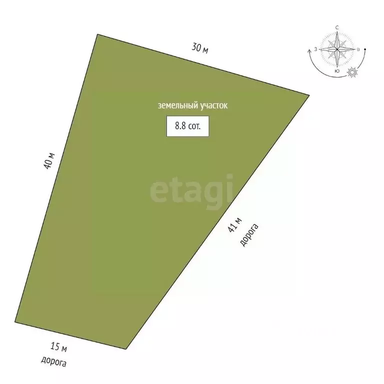 Участок в Тюменская область, Тюменский муниципальный округ, с. Кулига, ... - Фото 2