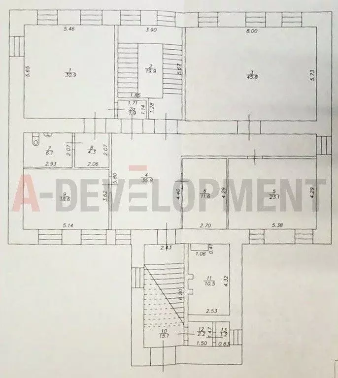 Офис в Татарстан, Казань ул. Карла Маркса, 12а (603 м) - Фото 1