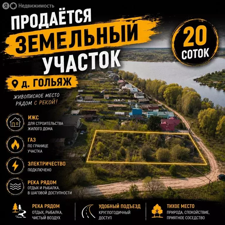 Участок в Владимирская область, Кольчугинский муниципальный округ, ... - Фото 2