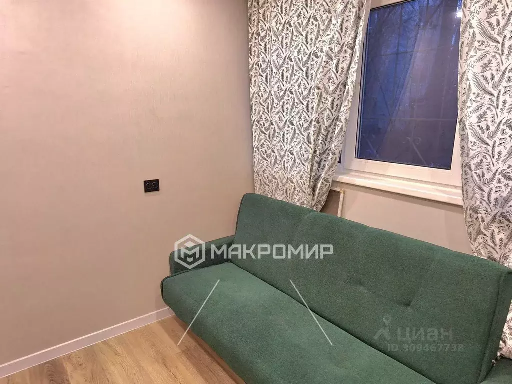 Студия Санкт-Петербург ул. Турку, 8К1 (12.0 м) - Фото 1