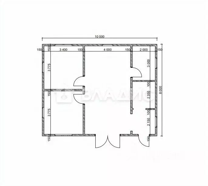 Дом в Пензенская область, Бессоновский район, с. Ухтинка Строительная ... - Фото 2