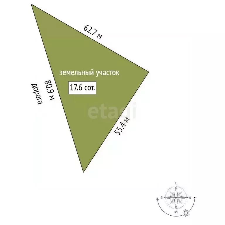 Участок в Ленинградская область, Всеволожский район, Имени Свердлова ... - Фото 2