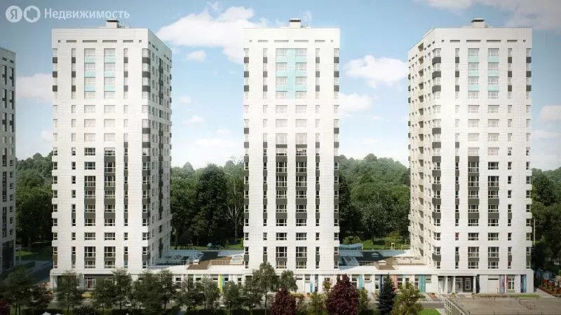 Квартира-студия: Пушкино, жилой комплекс Серебро (28 м) - Фото 2