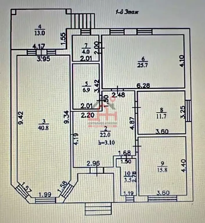 Дом в Ставропольский край, Ессентуки Большевистская ул. (196 м) - Фото 2
