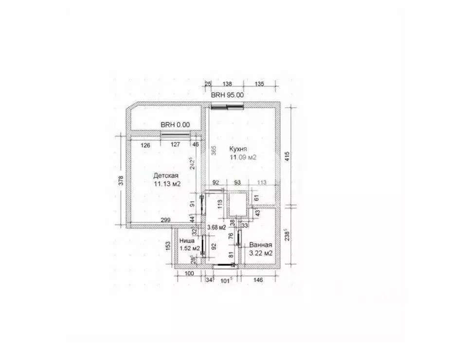 1-к кв. Новосибирская область, Новосибирск ул. Одоевского, 1/10 (33.0 ... - Фото 2