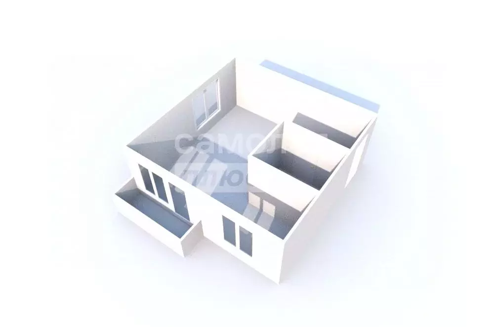 Студия Хабаровский край, Хабаровск ул. Фрунзе, 101 (31.2 м) - Фото 2