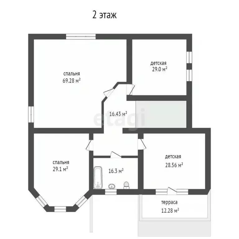 Дом в Севастополь Подводник ПКИЗ, ул. Ромашковая, 43 (483 м) - Фото 2